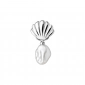 Pandantiv perla naturala si argint model Scoica DiAmanti SK20227P-G